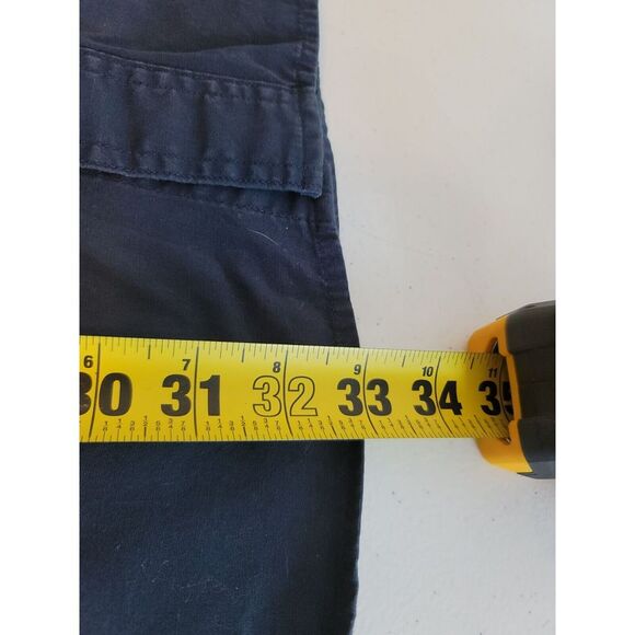 Carhartt Men's 2XL Navy Button Long Sleeve Shirt - Picture 6 of 6